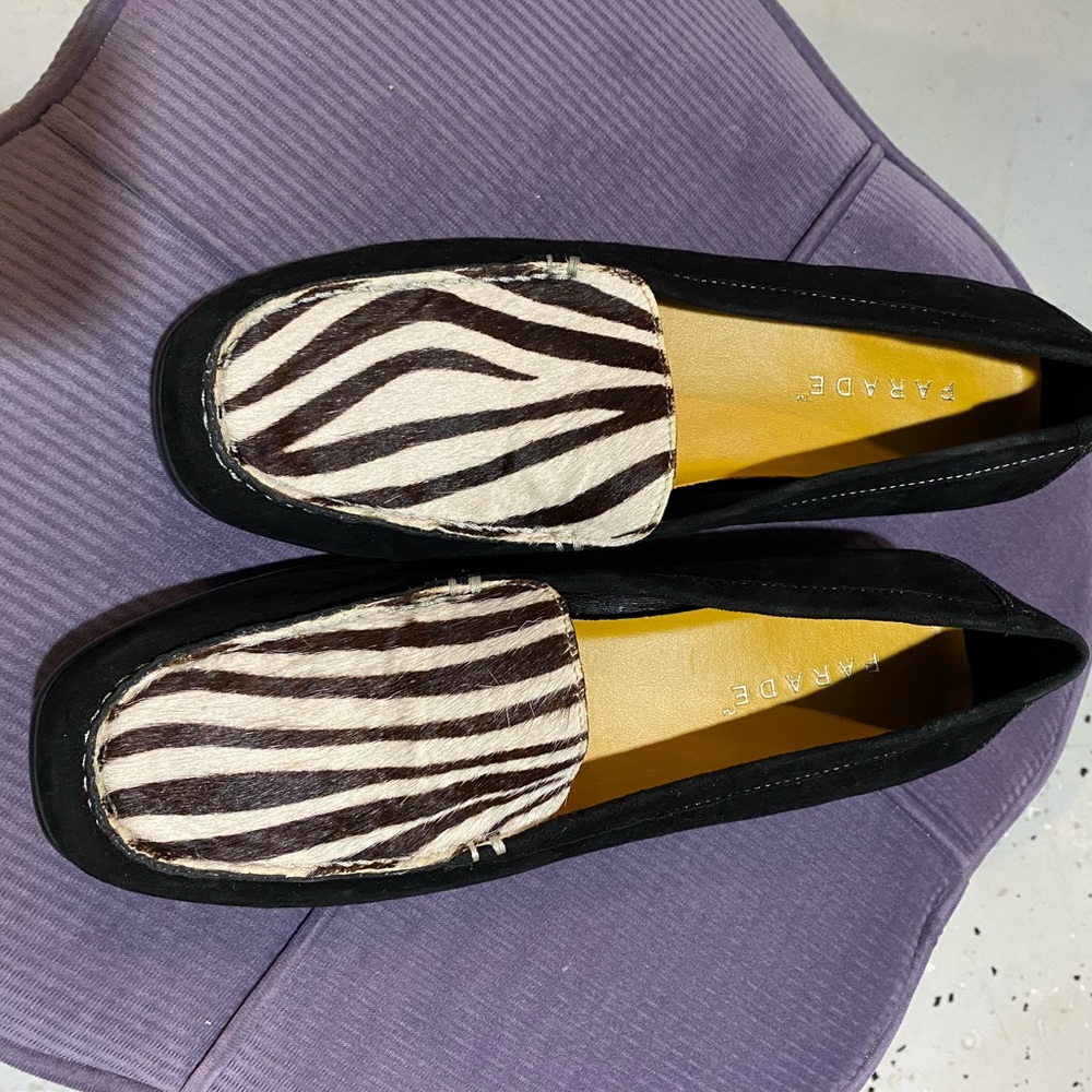 💢SOLD 💢 Parade zebra animal print shoes